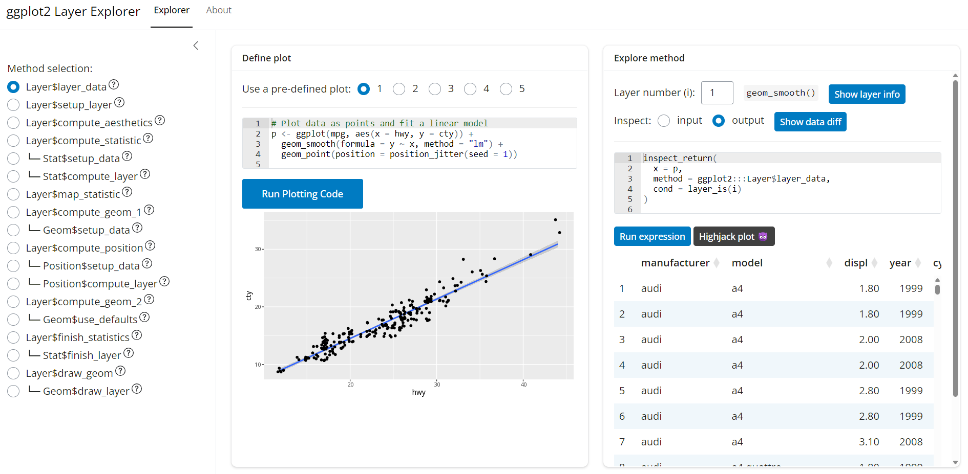 A screenshot of the ggplot2 layer explorer app: https://yjunechoe.github.io/ggplot2-layer-explorer/